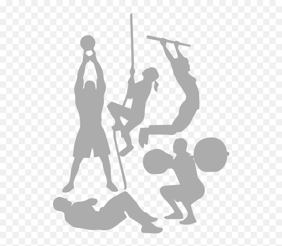Crossfit Kettlebell Weight Training Exercise Clip Art - Crossfit Clipart Png,Kettlebell Icon Png