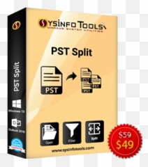 Free Pst Split Tool To Large Outlook Files - Email Converter png