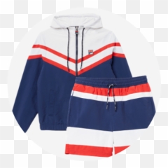 Filacom Official Site Sportswear Sneakers U0026 Tennis Apparel - Fila Jacket Blue Red White png