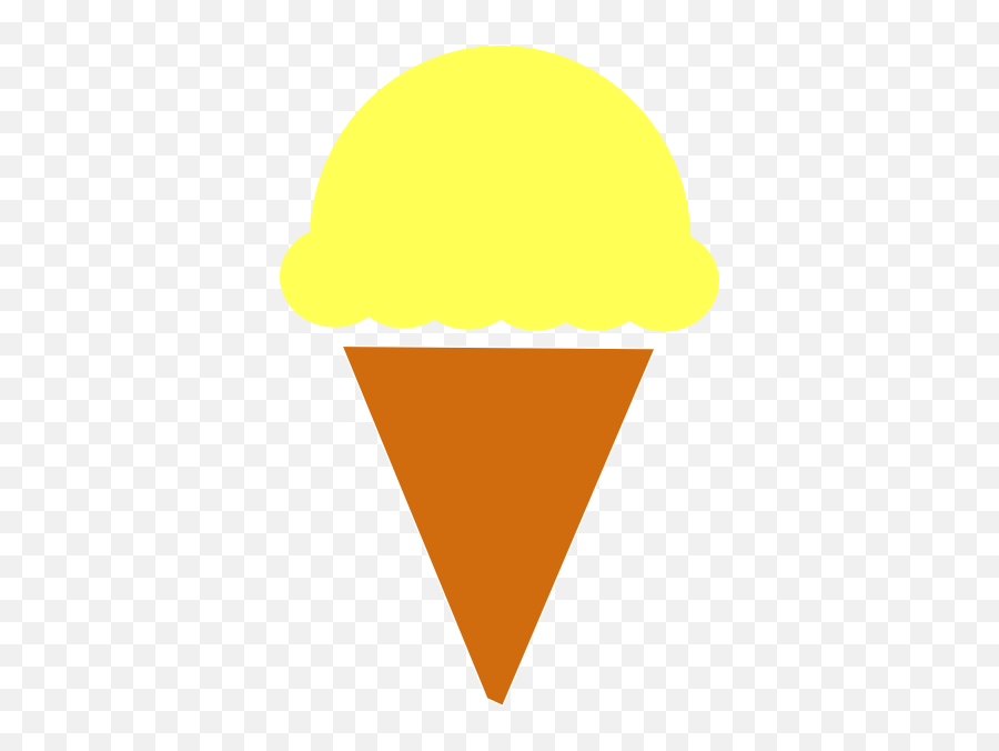 Library Of Ice Cream Scoop Clipart - Ice Cream Clipart Yellow Png,Ice Cream Scoop Png