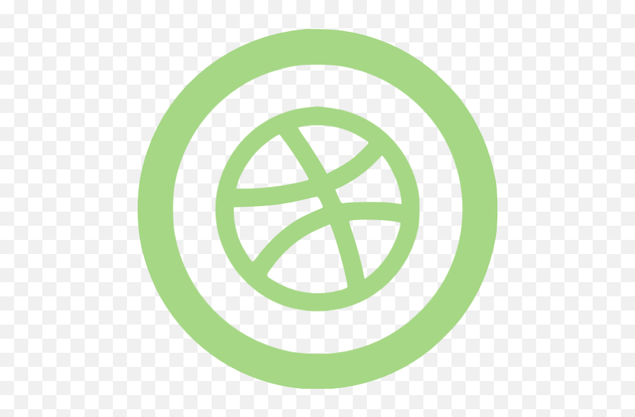 Guacamole Green Dribbble 5 Icon - Free Guacamole Green Site Facebook Twitter Pinterest Whatsapp Icons Png,Basketball Icon Vector