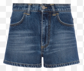 Slim Denim Shorts - Jean Shorts png