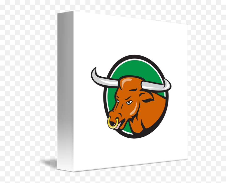 Texas Bull Nose Ring Longhorn Logo Clip Art Png - Texas Cartoon Bull Head,Nose Ring Png