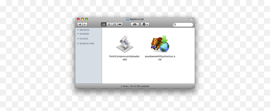 Get Compressor To Upload Ftp Once Finished You Down With Fcp - Technology Applications Png,Applescript Icon