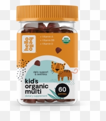 Organic Kidu0027s Multi - Hello Bello Kids Vitamins png