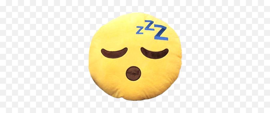 Sleepy Head Emoji Pillow - Stuff Toys Round Png,Sleepy Emoji Png