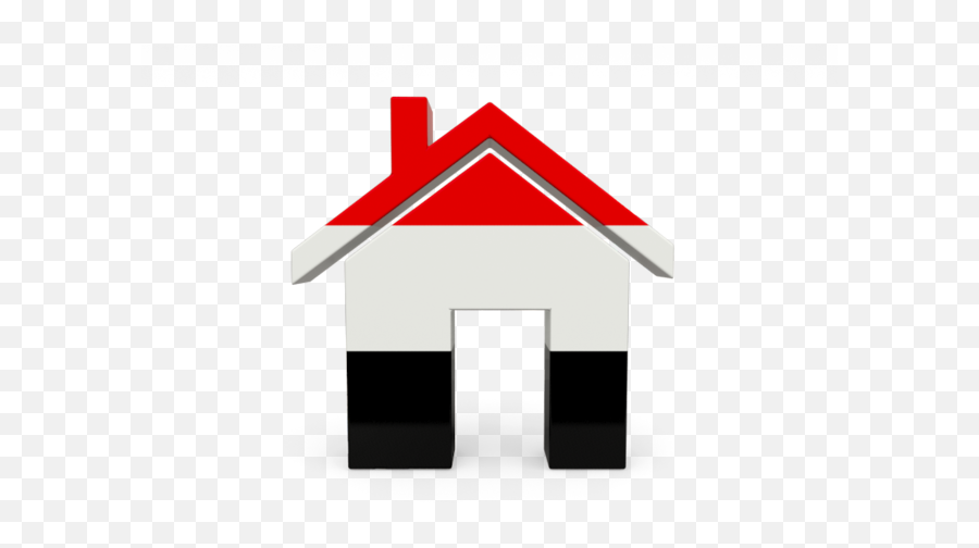 Home Icon Illustration Of Flag Yemen - Uae Flag House Icon Png,Image Of A Home Icon