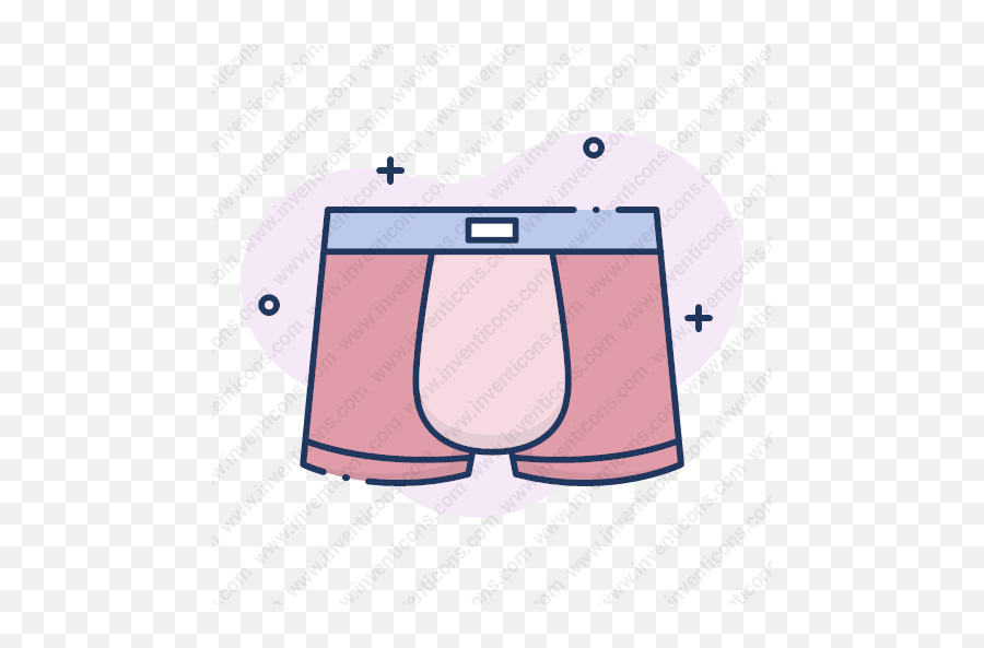 Download Underwear Vector Icon Inventicons - Girly Png,Icon Boxer Shorts