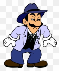 Chinese Hat Png - Cowboy Luigi