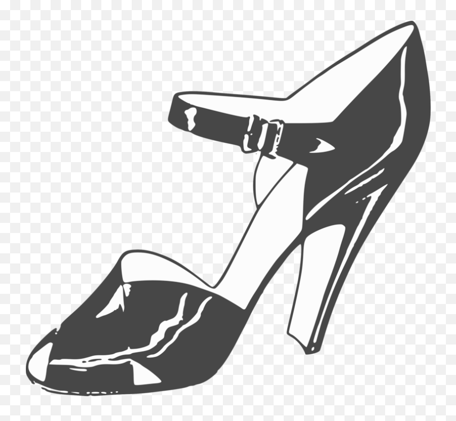 High Heel Silhouette Png - Heels Clipart Woman Shoe Ladies Women Dance Shoes Clipart,High Heel Png