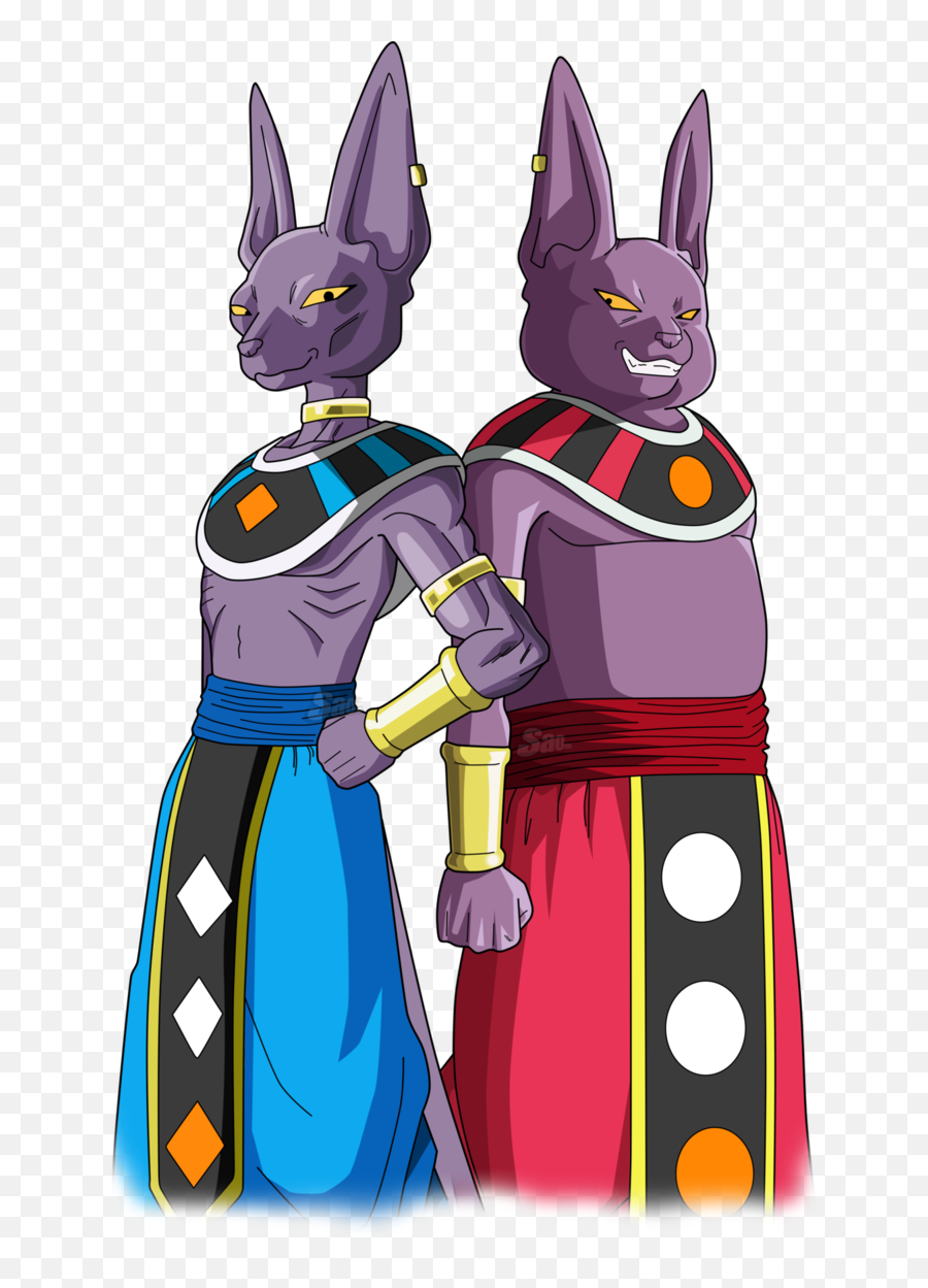Beerus Cry When Champa Got Erased - Lord Beerus And Champa Png,Beerus Png
