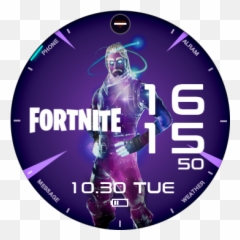 Addicted To Fortnite Download The Galaxy Watch - Fortnite Png,Purple Skull Trooper Png