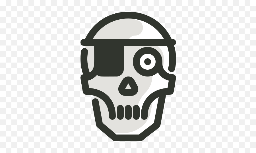 Halloween Pirates Skeleton Skull Spooky Free Icon - Caveira Icone Png,Spooky Png