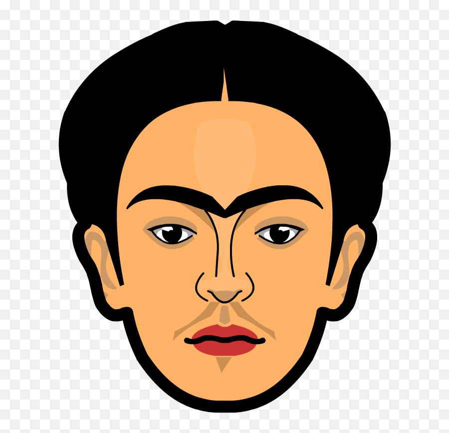 Frida Kahlo Icon - Frida Kahlo Head Png,Frida Kahlo Png