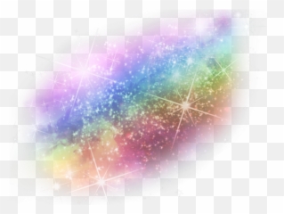 Makeup Clipart Translucent - Rainbow Sparkles Transparent Background png