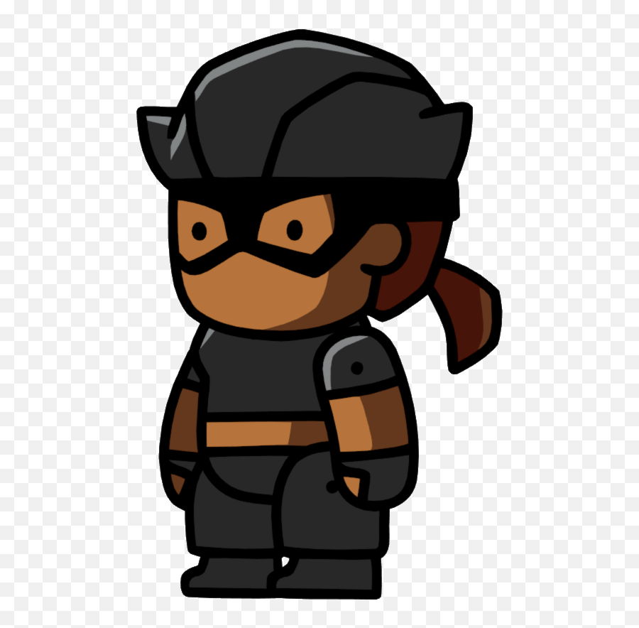 Scribblenauts Female Thief Transparent - Robber Png Scribblenauts,Thief Png