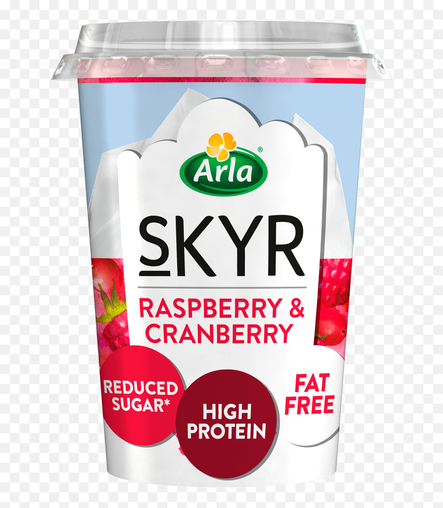 Arla Skyr Raspberry U0026 Cranberry 450g Uk - Arla Skyr Yogurt Png,Cranberry Png