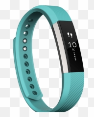 Review Of Fitbit Alta Fitness Wristband - Blue Band png