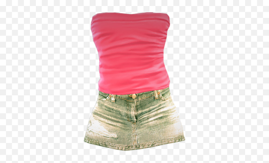 Tube Top Mini Skirt Dead Rising Wiki Fandom - Mini Skirt Top Png,Skirt Png