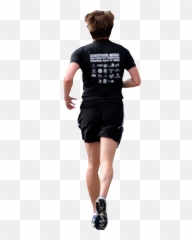 Jogging Man Png Image People Cutout - Running Back Png