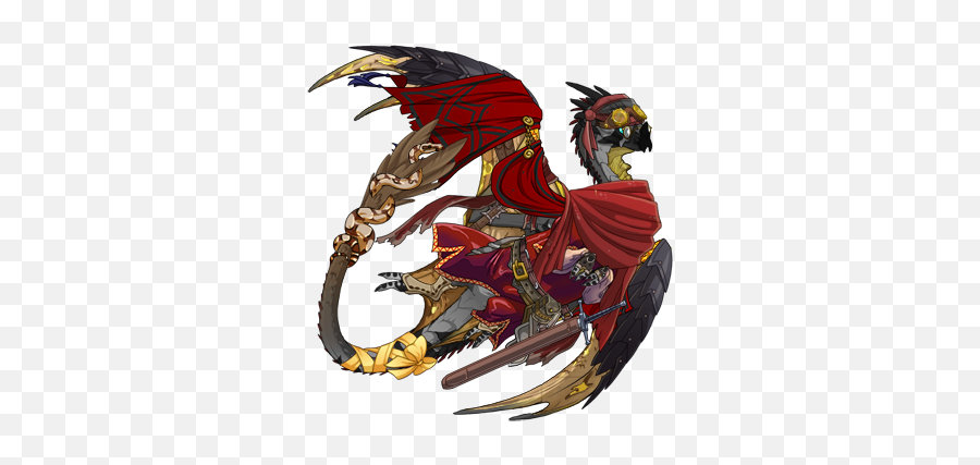 Theme Week Breeds - Nocturnes Dragon Share Flight Rising Dragon Png,Ganondorf Png