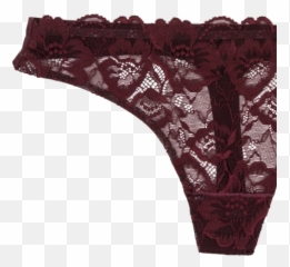 Download Lace Front Seamless Thong - Lace Wig Full Size Panties Png,Thong Png