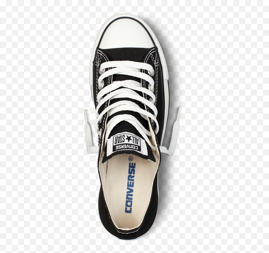 Converse Chuck Taylor All Star Ox - Black Shoes Top View Png,Converse Png