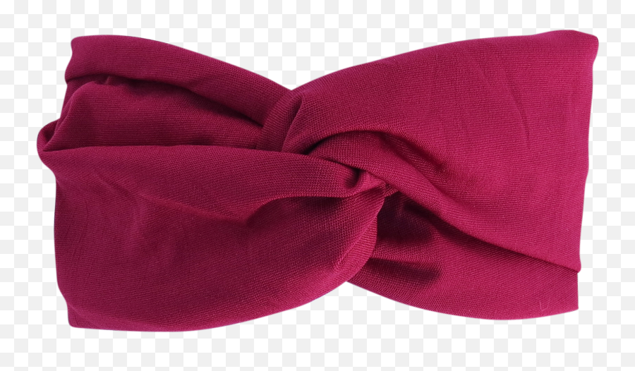 Red Wine Turban Twist Headband Png
