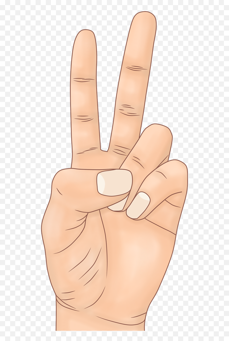 Hand Drawn Drawing Of - Free Image On Pixabay Mano Amor Y Paz Png,Peace Hand Sign Png