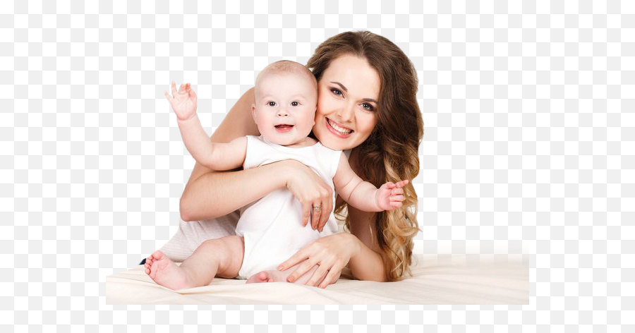 Mother With Child Png Clipart All - Mother And Baby Hd,Children Clipart Png