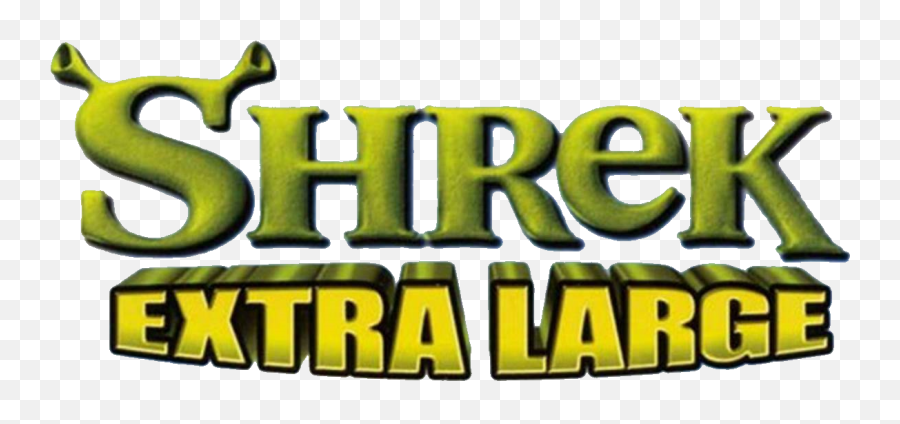 Shrek Extra Large - Steamgriddb Shrek Extra Large Title Png,Shrek Logo