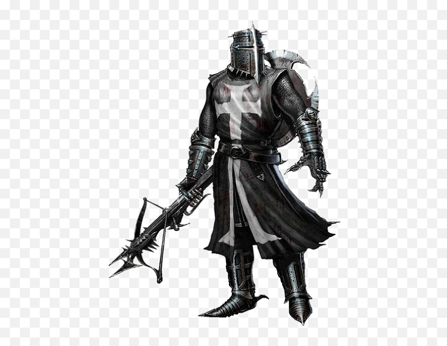 Middle Ages Crusades Black Knight - Black Knight Medieval Png,Warrior Transparent Background