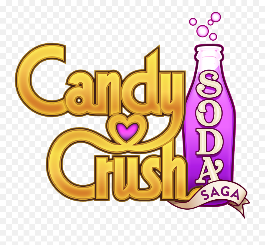 Pin En Vector Illustrations - Candy Crush Soda Saga Logo Png,Candy Crush Logo