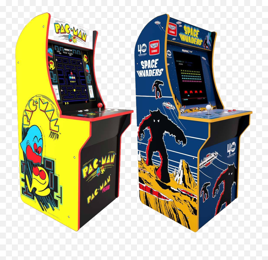 Retro Arcade Machine Png File - Arcade 1 Up Space Invaders,Arcade Machine Png