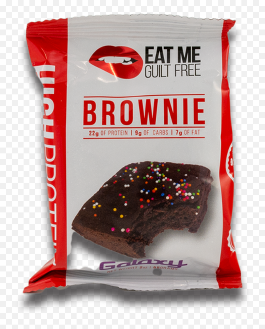 Eat Me Guilt Free Brownie - Eat Me Guilt Free Blondie Png,Brownies Png