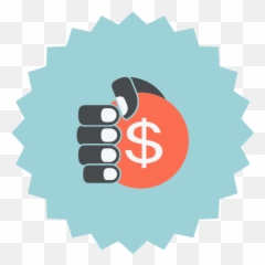 Dollar Ecommerce Hand Holding Coin With Png Sign