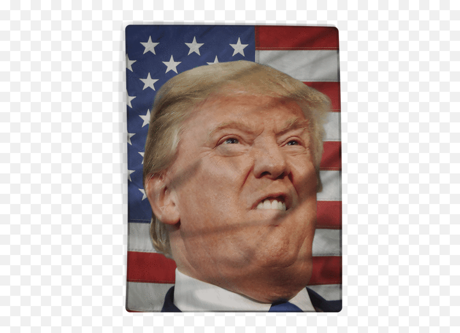 Donald Trumps Face V2 - American Flag Trump Face Png,Donald Trump Face Transparent