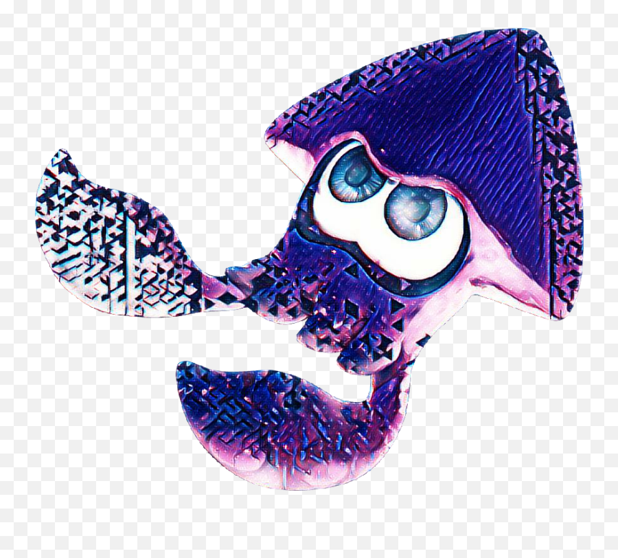 Splatoon Squid Sticker - Dot Png,Splatoon Squid Logo