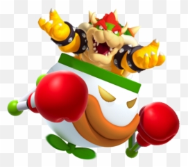 Who Would Win Herobrine Or Bowser - Mario Koopa Clown Car In Png