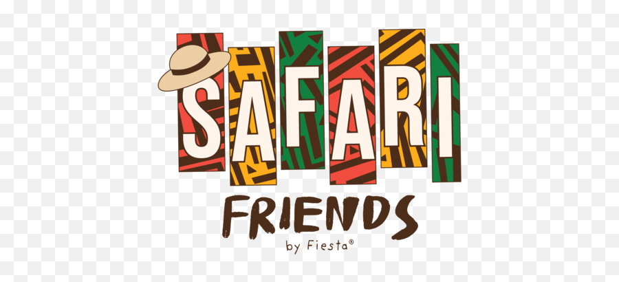 Safari Friends - Fiesta Toy Vertical Png,Cute Safari Logo
