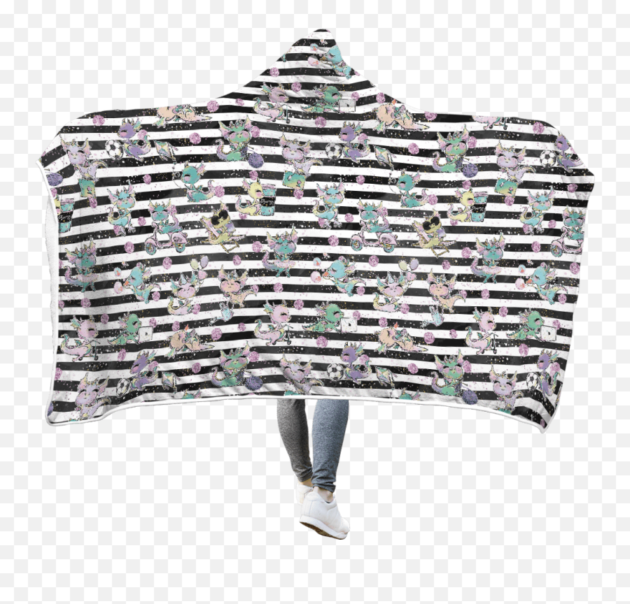 Cute Dragons Custom Hooded Blanket - Umbrella Png,Cute Dragon Png