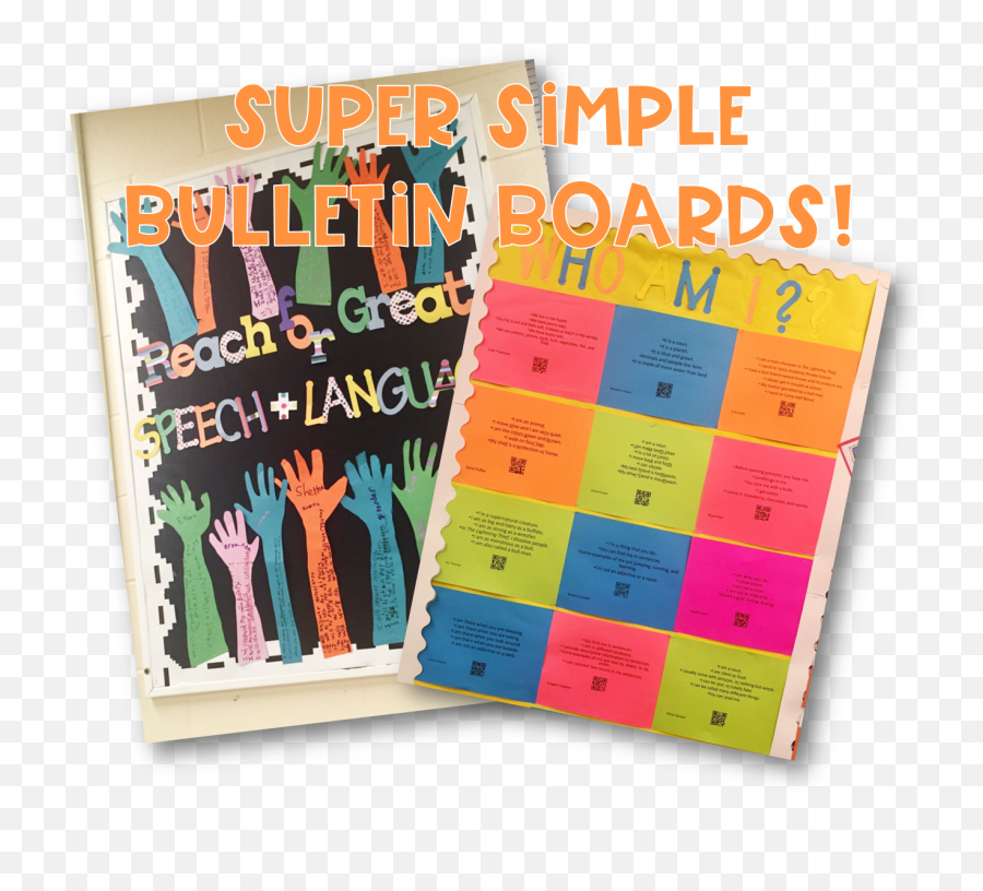 Quick U0026 Easy Interactive Bulletin Boards For Speech Therapy - Speech Language Speech Therapy Bulletin Boards Png,Bulletin Board Png