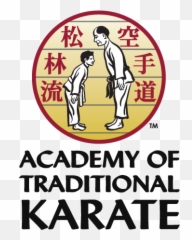 Atk Logo - With Name Vertical Academy Of Traditional Karate Language Png,Karate Logo