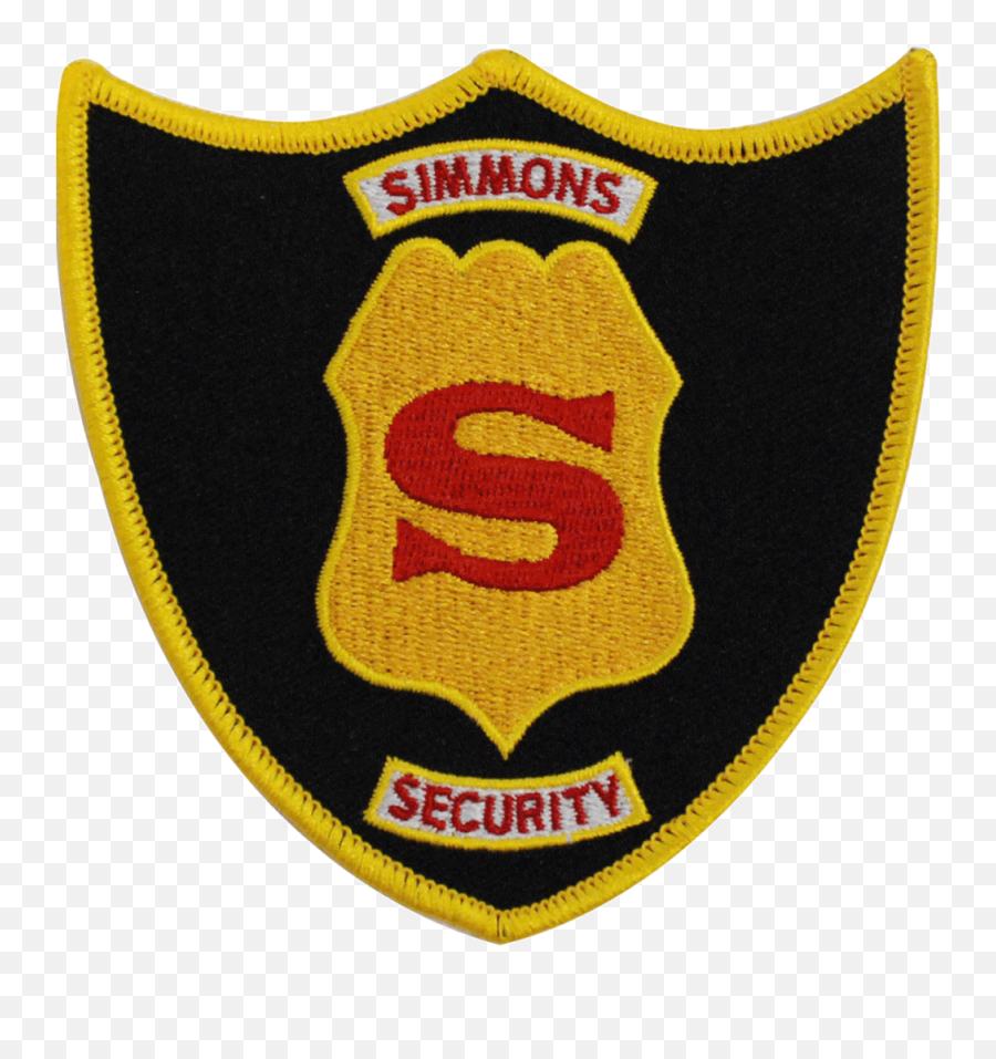 Simmons Security Services Patch Badges And - Solid Png,Security Badge Png