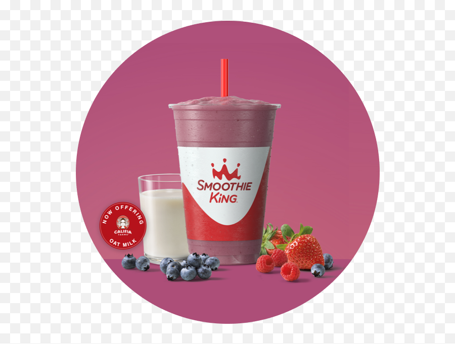 Smoothie King Des Peres - Vegan Mixed Berry Smoothie King Png,Smoothie King Logo