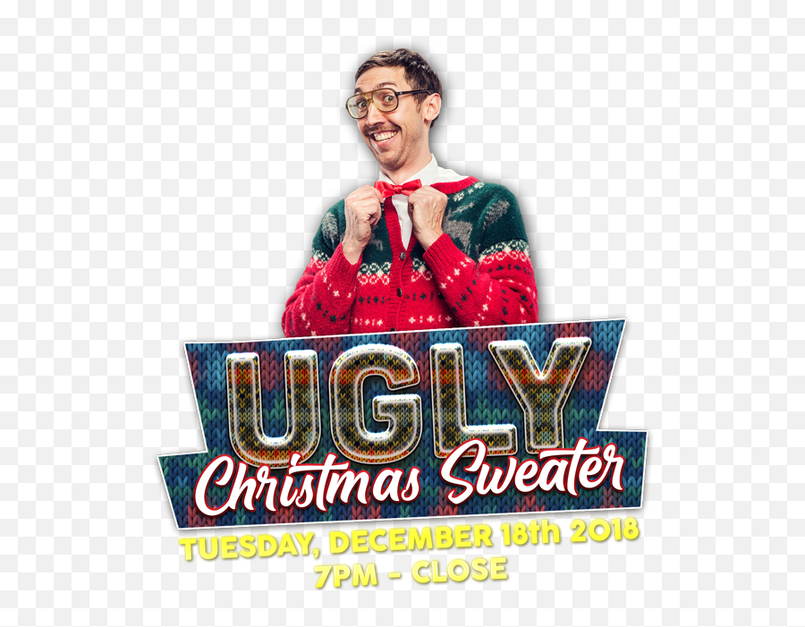 Ugly Christmas Sweater - Happy Png,Ugly Christmas Sweater Png