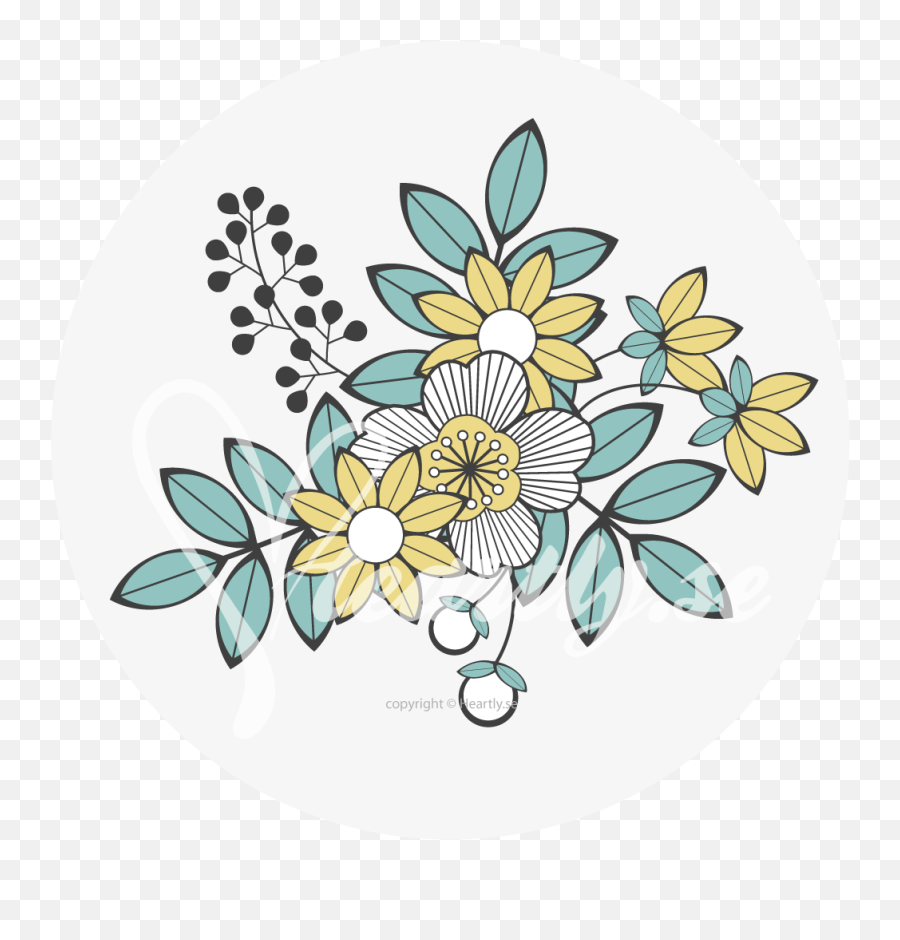 Clipart Flower Embroidery - Pattern Flower Design For Embroidery Png,Embroidery Png