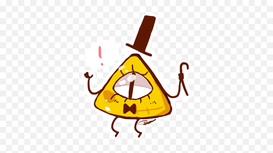 Download Hd Bill Cipher By Titmochii - D8qnwq5 Chibi Bill Chibi Bill Gravity Falls Png,Bill Cipher Png