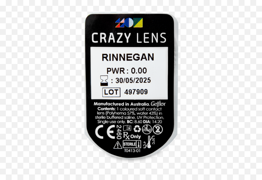 Crazy Lens - Rinnegan Plano 2 Daily Coloured Lenses Mythen Van Het Atelier Png,Rinnegan Transparent