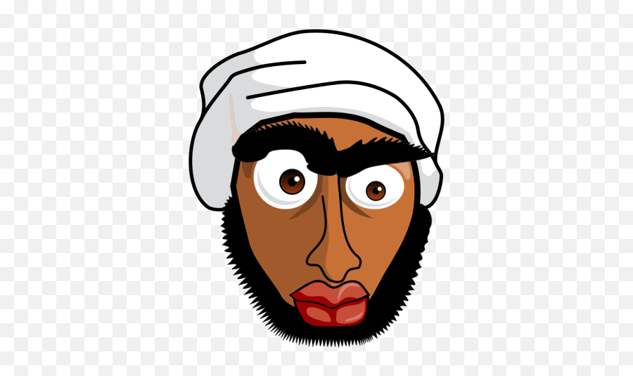 Muslim Transparent - Muslim Man Clip Art Png,Turban Png